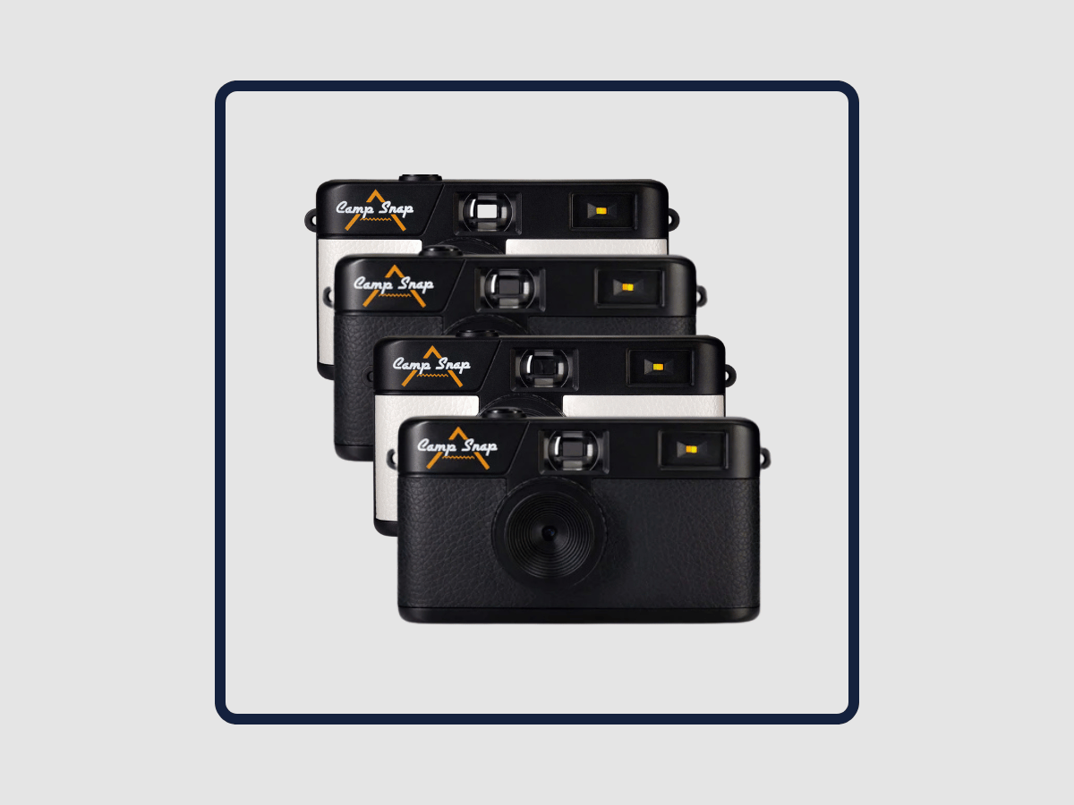 Guest Photo Pack kit with four screen-free digital photo cameras