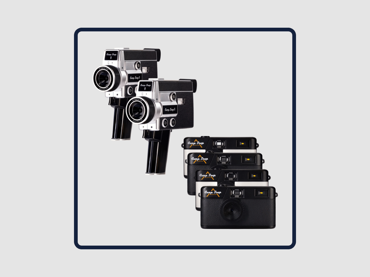 Full Guest Experience kit with two video cameras and four photo cameras